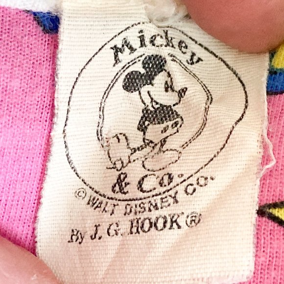 RARE! Mickey & Co by J.G. Hook One Size Fits All Reversible Oversized Sweatshirt - Picture 8 of 15